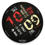 destroy watch face android application logo